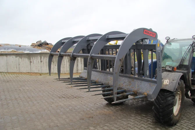 Manure fork with laser tines KR-KR-HEAVY