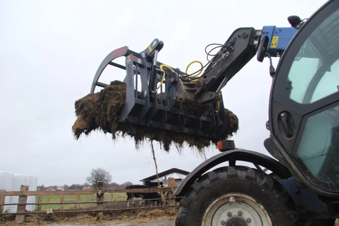 Manure fork with laser tines KR-KR-HEAVY