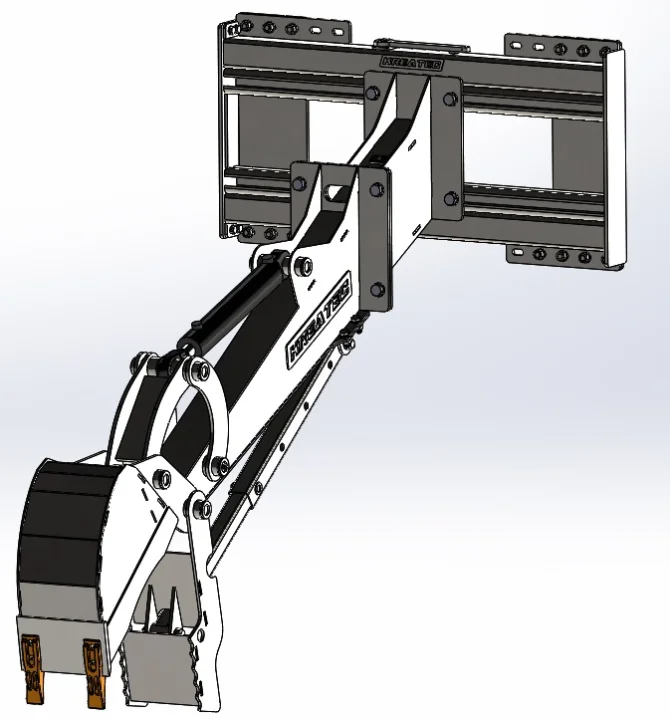 KR-KOP excavator arms