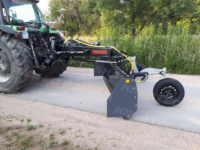 Road grader with hydraulic wheels KR-ROWN-H