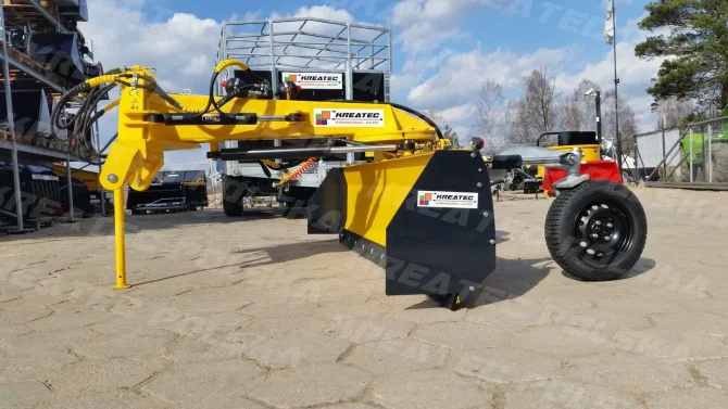 Road grader with hydraulic wheels KR-ROWN-H