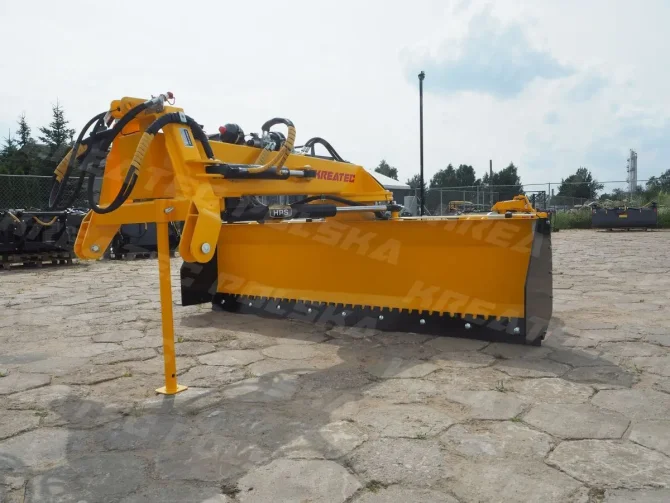 Road grader with hydraulic wheels KR-ROWN-H