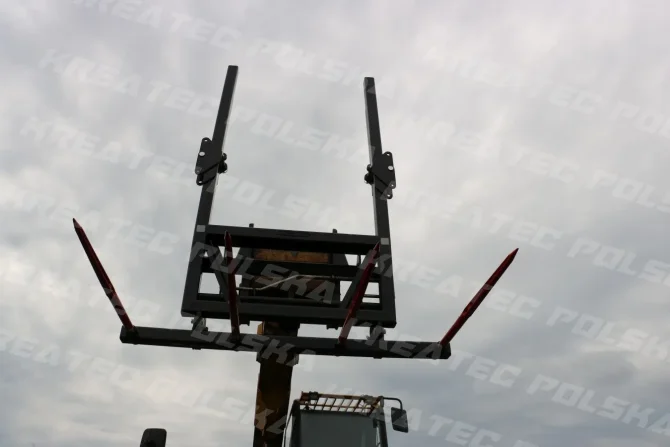 Straw bale fork KR-WS